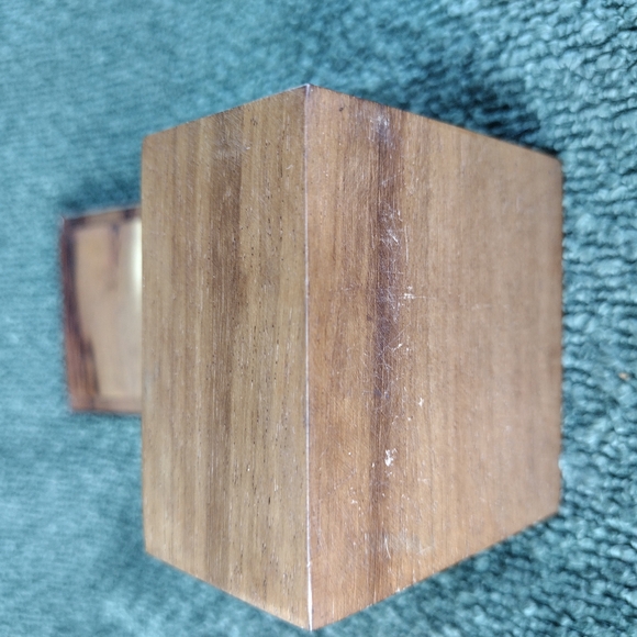 Antique Peruvian Cloth Encased Wooden Box - Picture 10 of 16